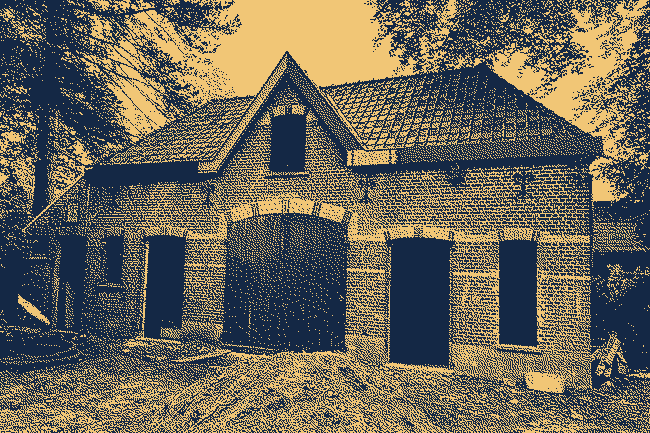 Dither image project Koetshuis