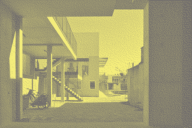 Dither image project Cohousing Jean